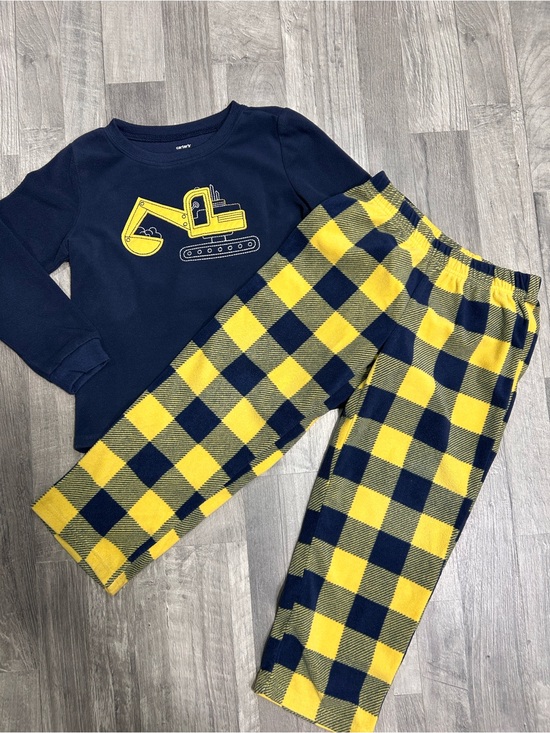 Carter's Other - Carter's Boys Fleece Excavator Pajama Set 6